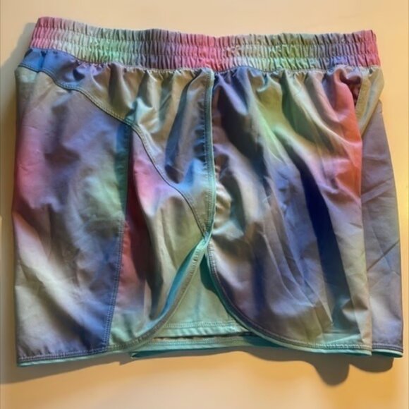Avia Tie Dye Slight Colors Running Shorts Size XXL EUC #M-365 - Picture 4 of 5